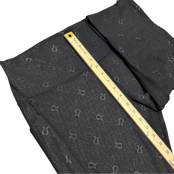 Lululemon Women’s Align Leggings High Rise with Pockets 25” Size 18 Black NWT - Picture 5 of 8
